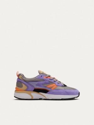 Men's HOFF Nebraska Sneakers Purple Philippines | Y7H-9522