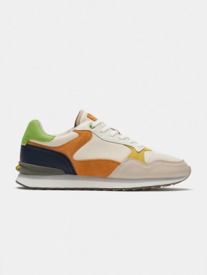 Men's HOFF Portofino Sneakers Beige / Orange Philippines | I9V-0664