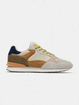 Men's HOFF Sevilla Sneakers Beige / Yellow Philippines | N7I-2612