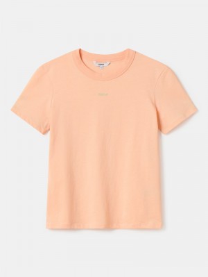 Women's HOFF Cabrera T Shirts Orange Philippines | G7K-9093