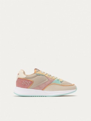 Women's HOFF Carnaby Sneakers Beige / Pink Philippines | N0H-7472