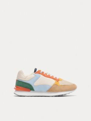 Women's HOFF Charleston Sneakers Beige / Orange Philippines | L4F-9089