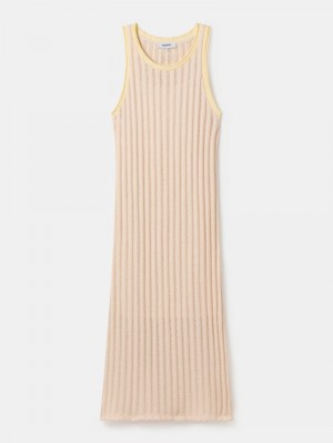 Women's HOFF Chinijo Dress Beige Philippines | A4A-8198