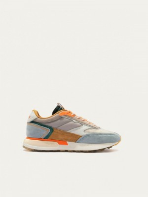 Women's HOFF Congo Sneakers Grey / Orange Philippines | L6A-6836