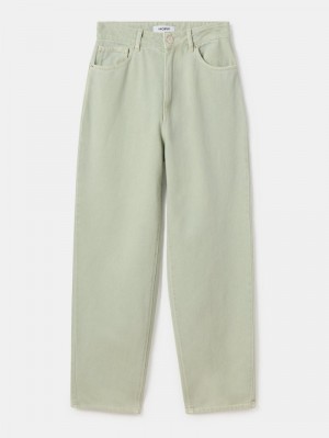 Women's HOFF Denim Bali Pants Green Philippines | V9H-4890