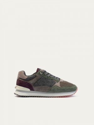 Women's HOFF Edinburgh Sneakers Olive Philippines | B0Q-8572