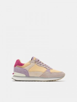 Women's HOFF Galveston Sneakers Yellow / Purple Philippines | F5O-6472