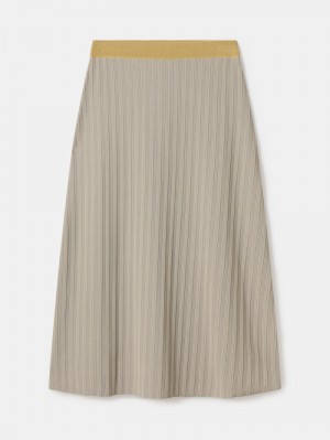 Women's HOFF Knit Skirts Beige Philippines | U6U-0888