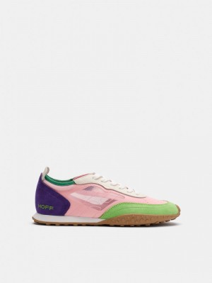 Women's HOFF Pelican Sneakers Pink / Green Philippines | X8W-3434