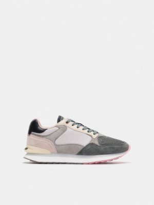 Women's HOFF Seoul Sneakers Grey / Pink Philippines | D9X-2468