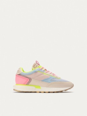 Women's HOFF Tana Sneakers Pink / Blue Philippines | V3G-2921