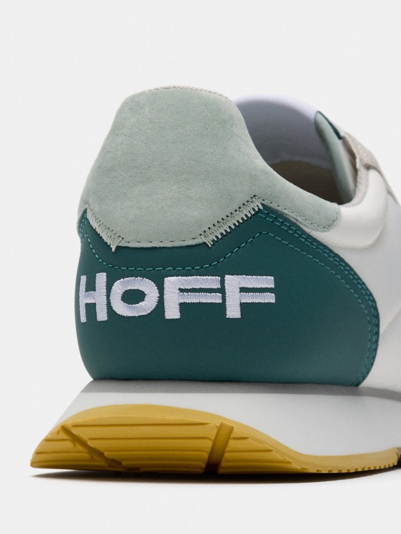 Men's HOFF Agrinio Sneakers White / Green Philippines | Y3H-3043