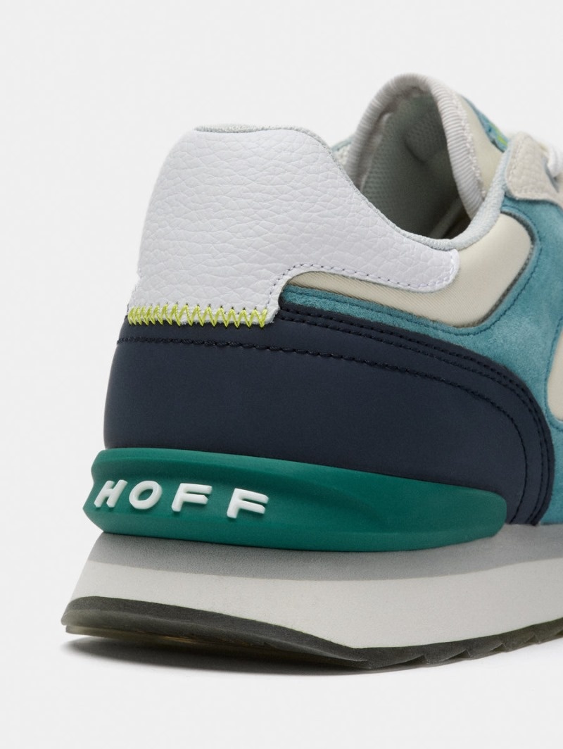 Men's HOFF Cascais Sneakers Green / Grey Philippines | H8X-4441