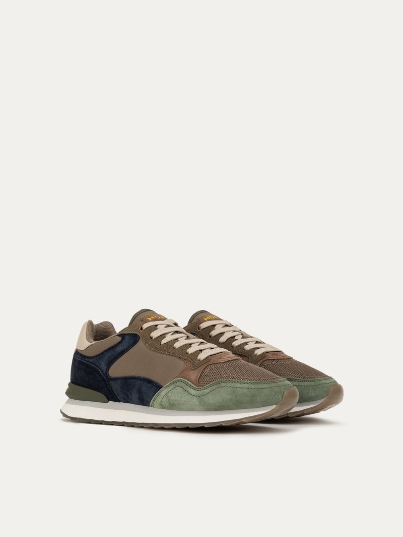 Men's HOFF Colonia Sneakers Brown / Navy Philippines | M1C-4331