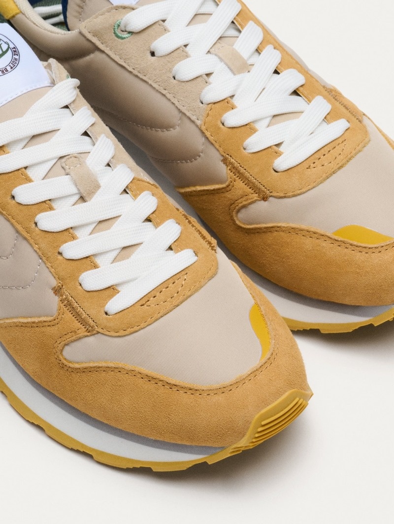 Men's HOFF Eretria Sneakers Beige / Yellow Philippines | V3W-1449