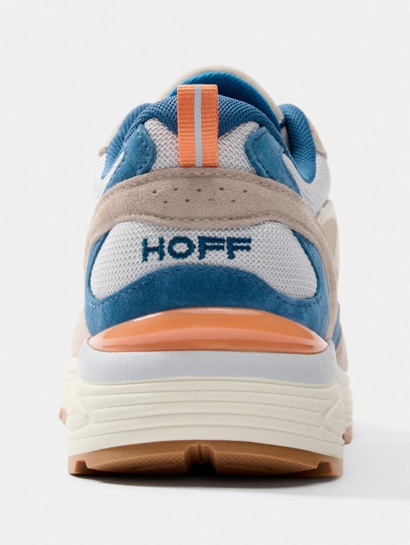 Men's HOFF Indiana Sneakers Beige / Blue Philippines | Z6I-6421