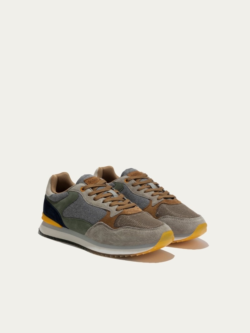 Men's HOFF Manchester Sneakers Grey Philippines | Y6J-2070