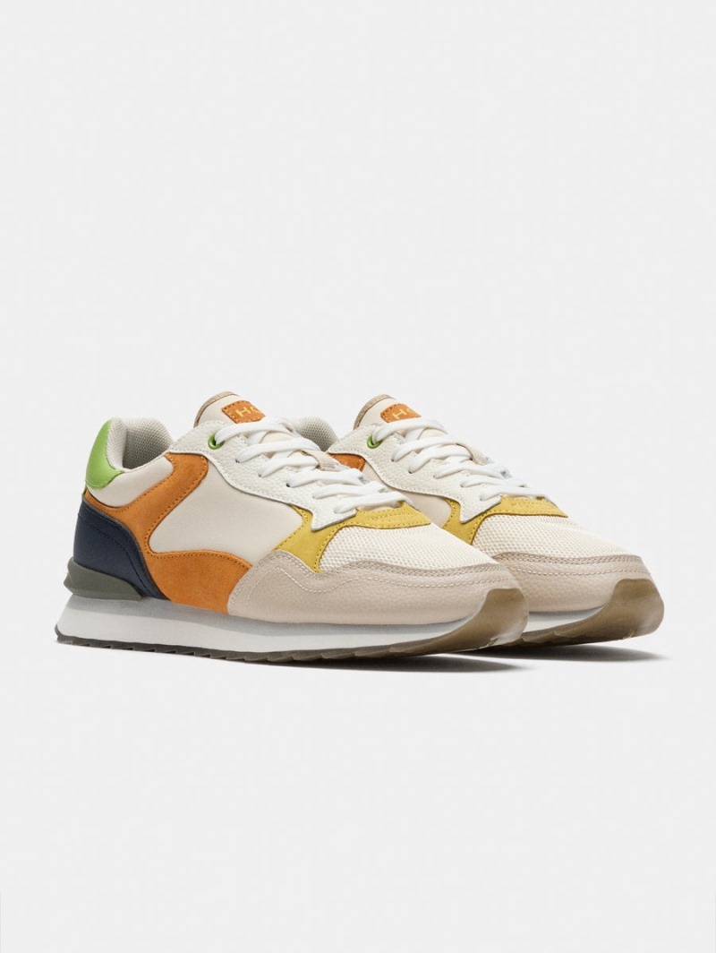 Men's HOFF Portofino Sneakers Beige / Orange Philippines | I9V-0664