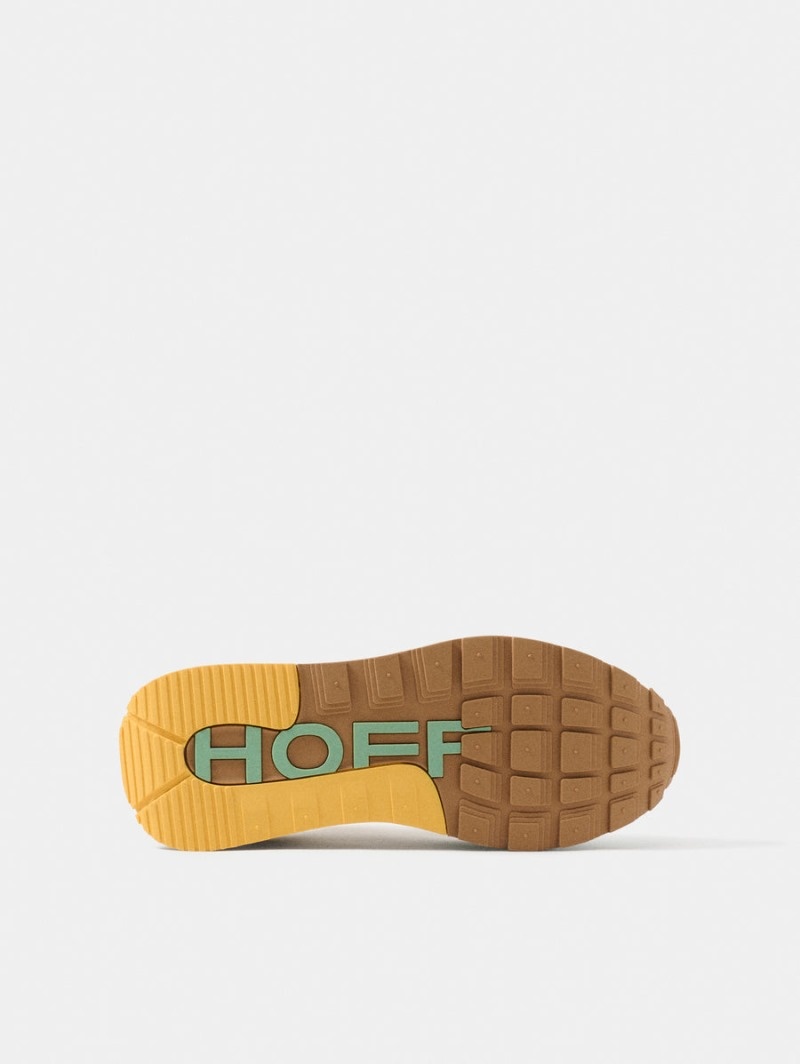 Men's HOFF Sicyon Sneakers Green / Beige Philippines | B9B-4175