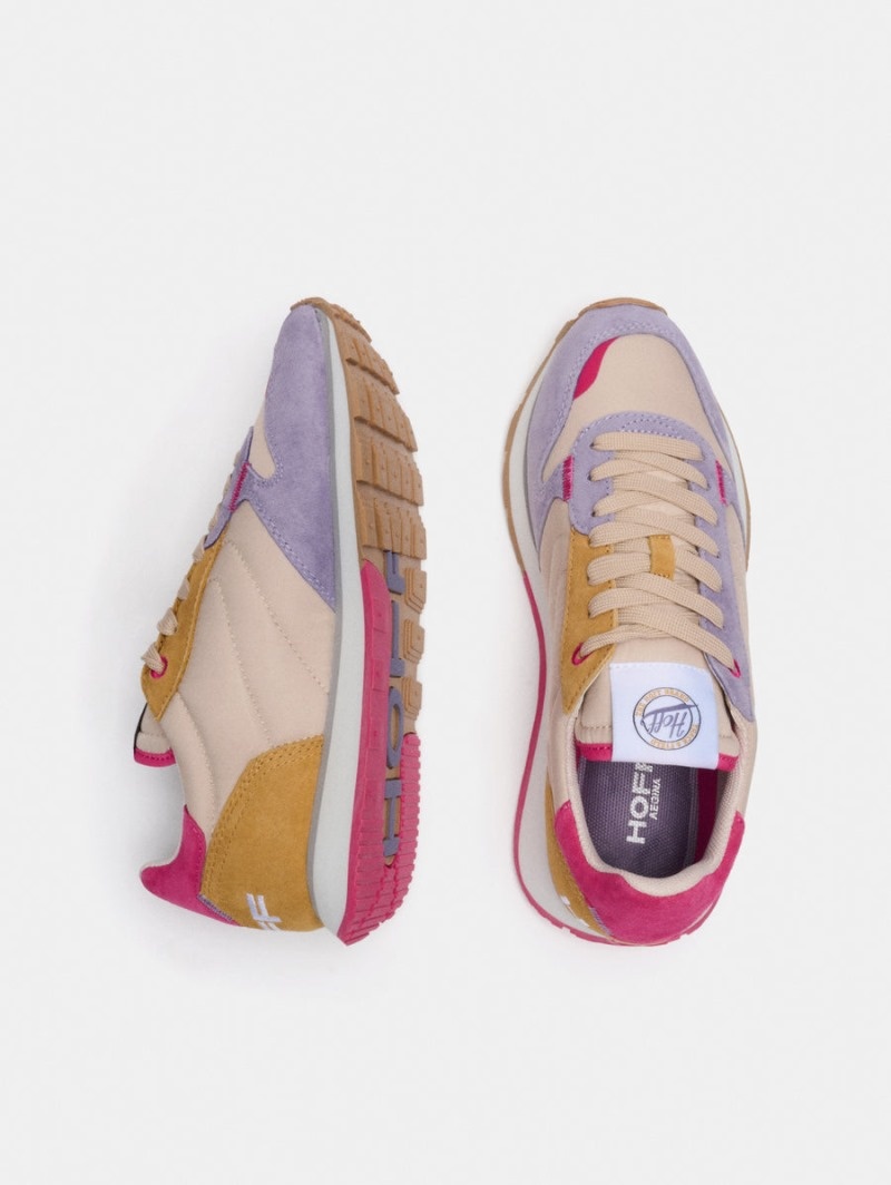 Women's HOFF Aegina Sneakers Purple / Beige Philippines | R8C-5656