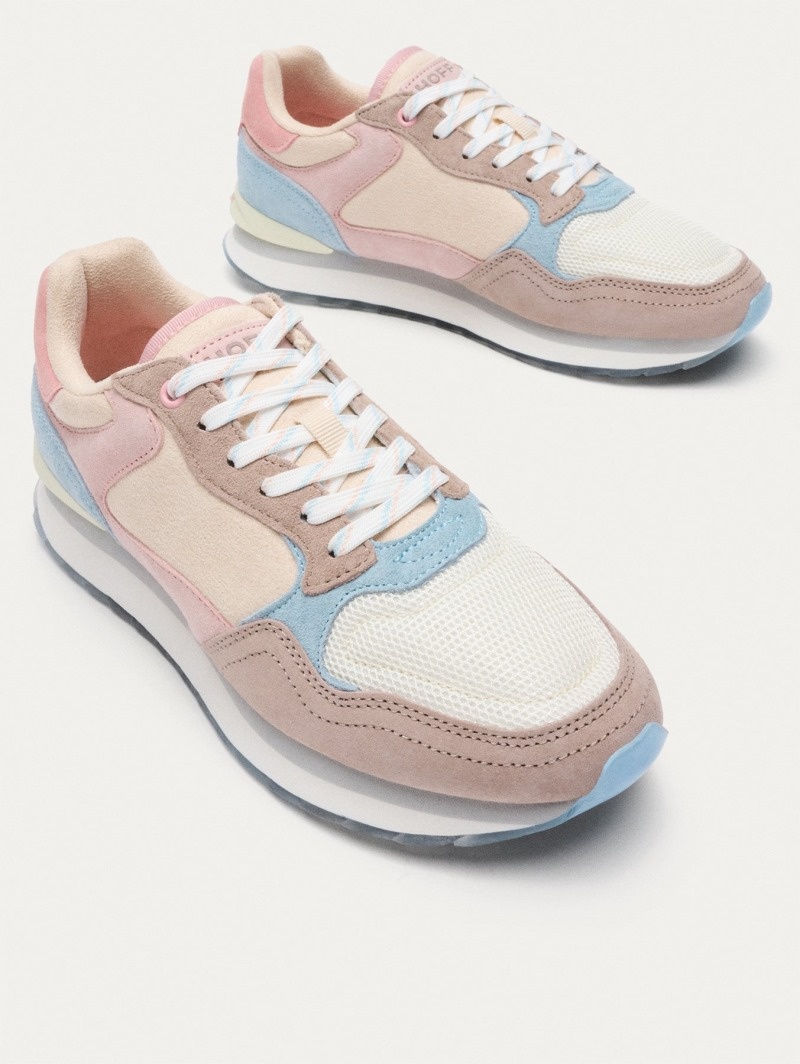 Women's HOFF Barcelona Sneakers Pink / Beige Philippines | I1O-7784