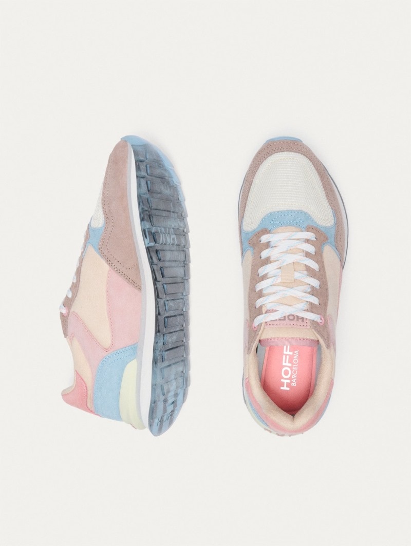 Women's HOFF Barcelona Sneakers Pink / Beige Philippines | I1O-7784