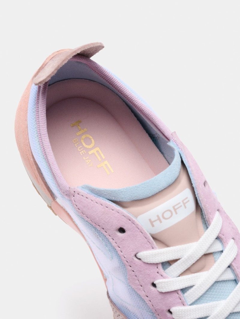 Women's HOFF Blue Jay Sneakers Pink / Blue Philippines | D1P-5821