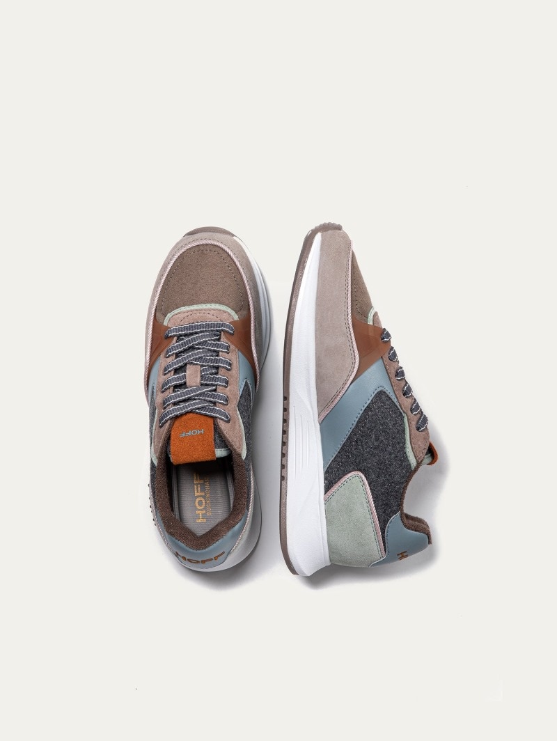 Women's HOFF Buckingham Sneakers Brown / Grey Philippines | C9T-3642