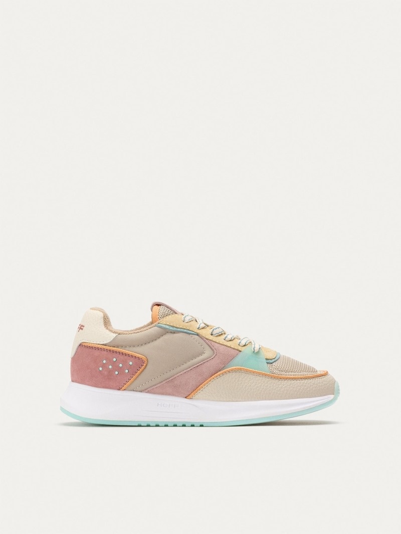 Women\'s HOFF Carnaby Sneakers Beige / Pink Philippines | N0H-7472