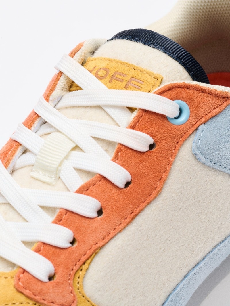 Women's HOFF Charleston Sneakers Beige / Orange Philippines | L4F-9089