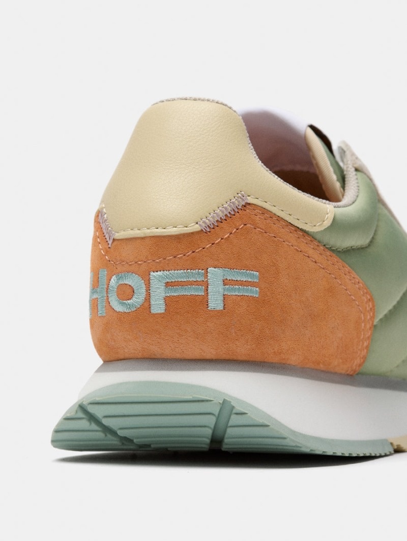 Women's HOFF Delphi Sneakers Green / Beige Philippines | K5Z-7306