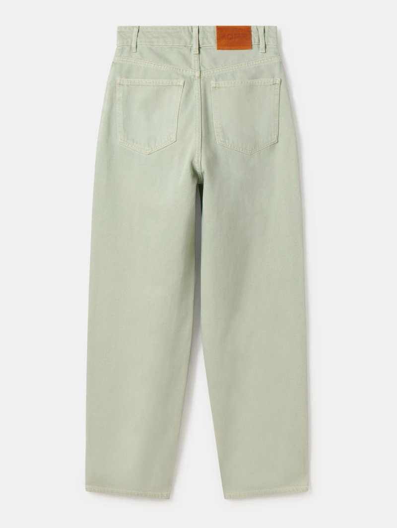 Women's HOFF Denim Bali Pants Green Philippines | V9H-4890