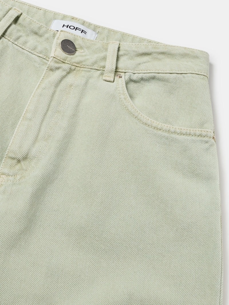 Women's HOFF Denim Bali Pants Green Philippines | V9H-4890