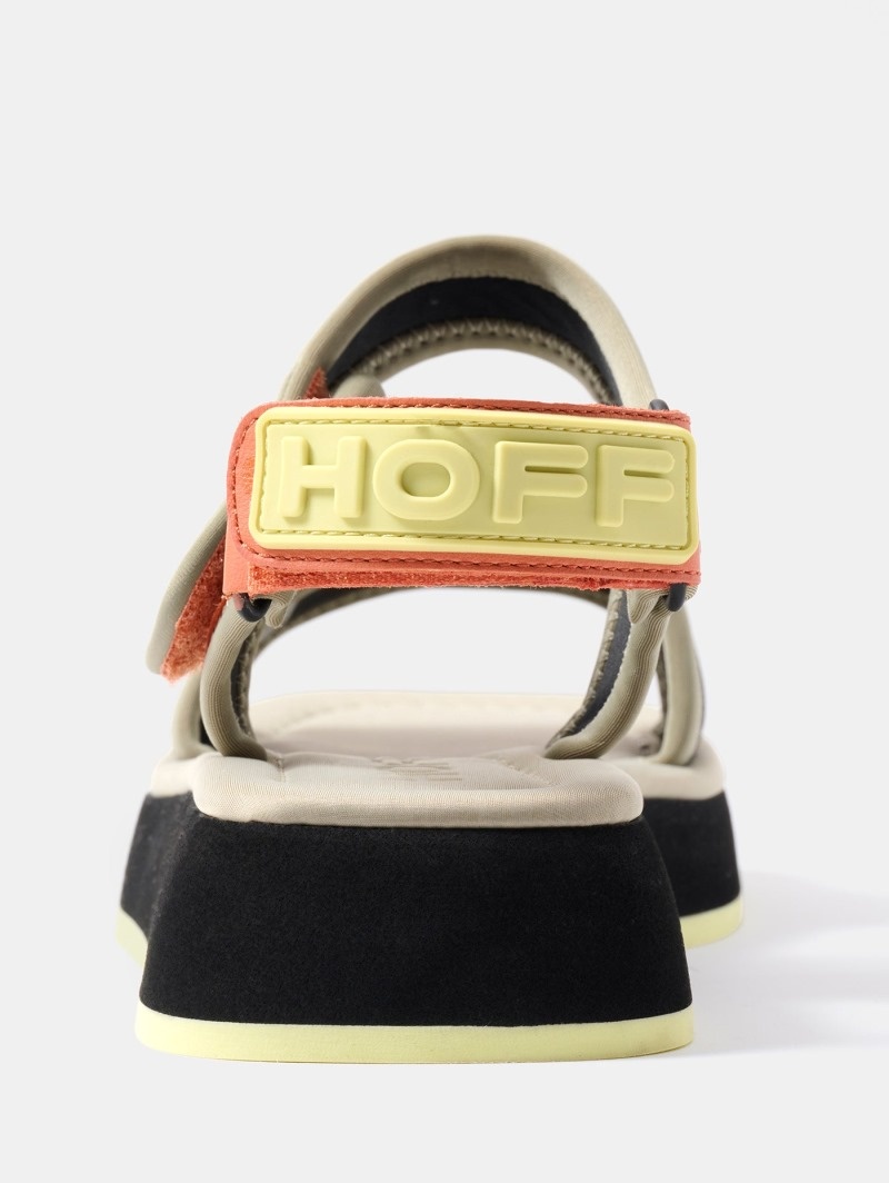 Women's HOFF Deya Sandals Black Philippines | O0J-8618