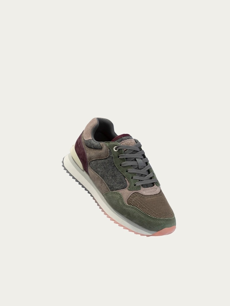 Women's HOFF Edinburgh Sneakers Olive Philippines | B0Q-8572