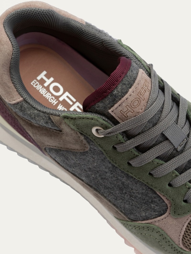 Women's HOFF Edinburgh Sneakers Olive Philippines | B0Q-8572