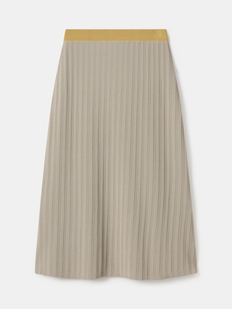 Women's HOFF Knit Skirts Beige Philippines | U6U-0888