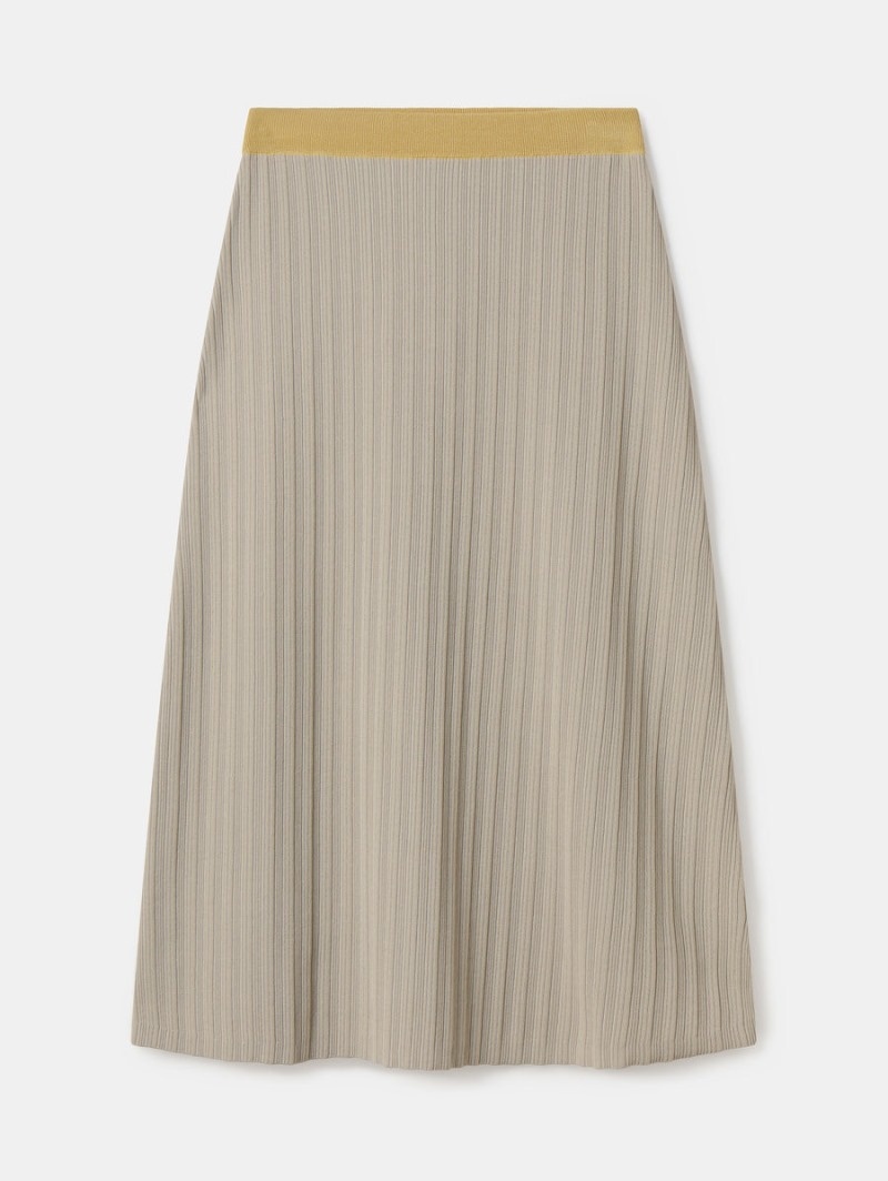 Women\'s HOFF Knit Skirts Beige Philippines | U6U-0888