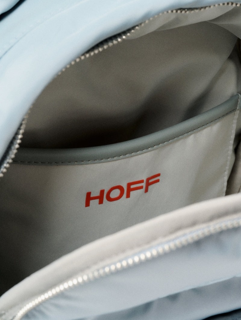 Women's HOFF Nuptse Backpack Bags Blue Philippines | J5C-7867