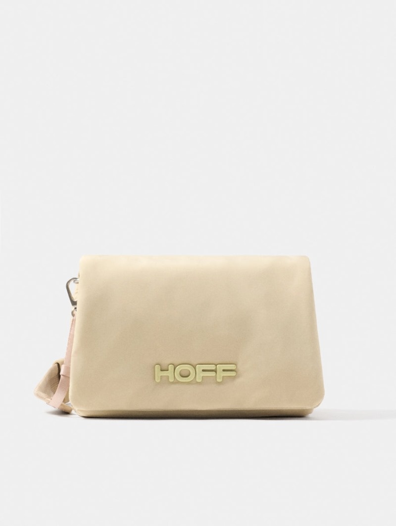 Women's HOFF Nylon Everest Shoulder Bag Bags Beige Philippines | B3X-3722