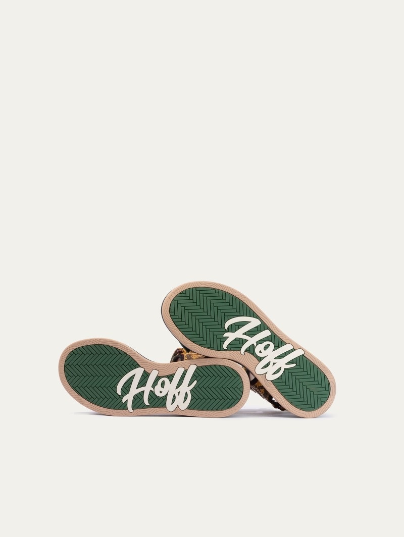 Women's HOFF Palawan Sandals Yellow / Green Philippines | M0K-3422