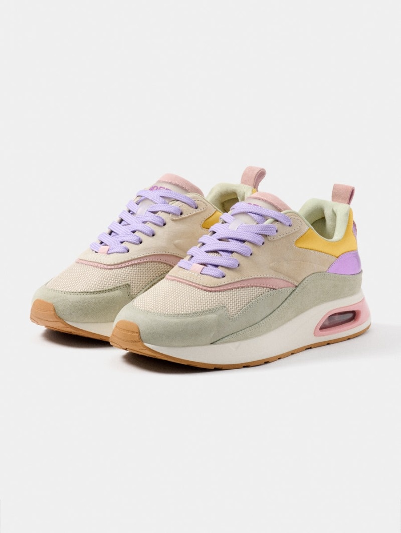 Women's HOFF Parthenon Sneakers Beige / Purple Philippines | N4W-3035