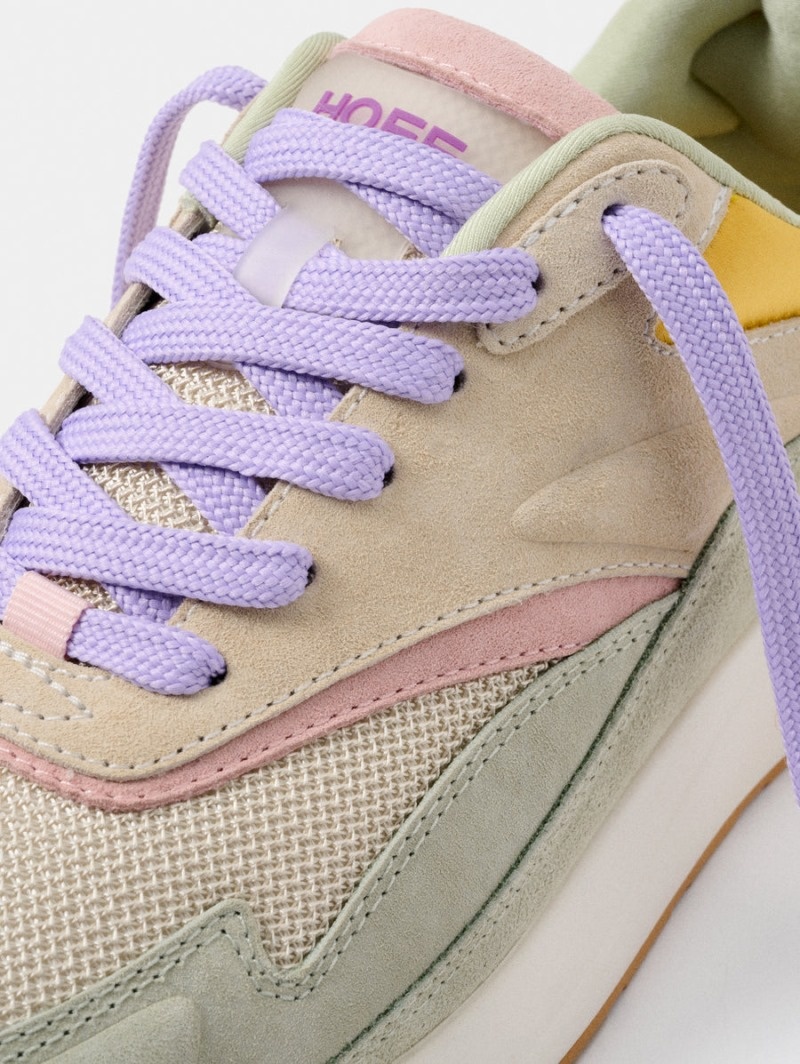 Women's HOFF Parthenon Sneakers Beige / Purple Philippines | N4W-3035