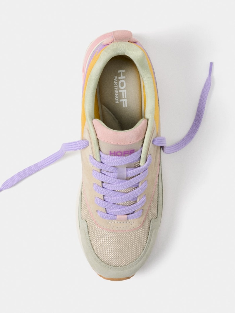 Women's HOFF Parthenon Sneakers Beige / Purple Philippines | N4W-3035