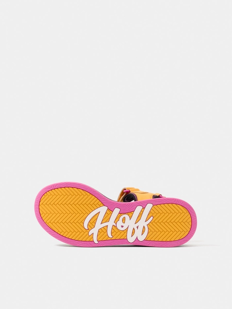 Women's HOFF Samos Sport Sandals Orange / Yellow Philippines | X7C-9776