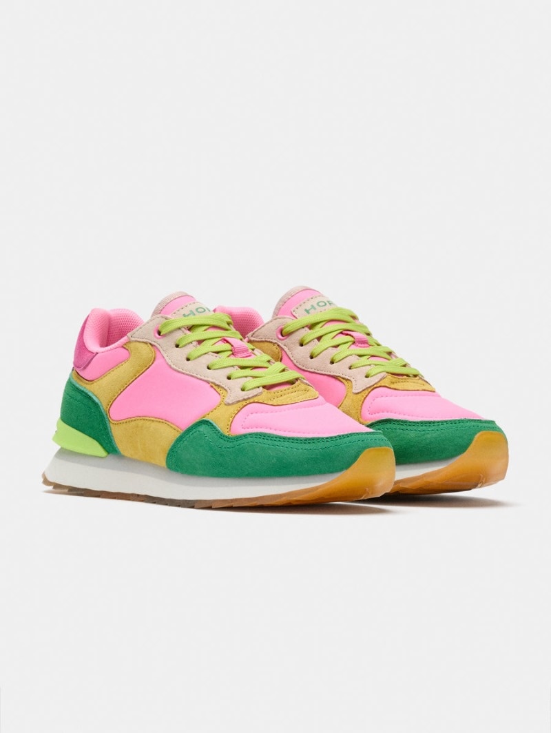 Women's HOFF Santa Marta Sneakers Pink / Green Philippines | G6N-3045