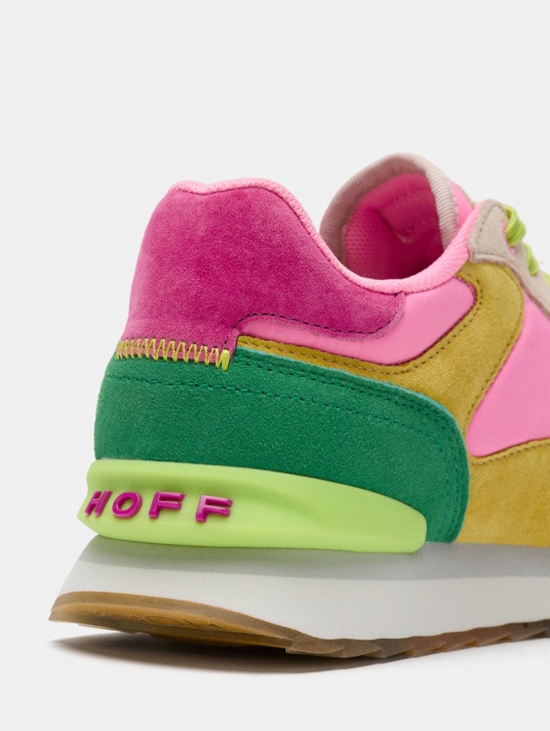 Women's HOFF Santa Marta Sneakers Pink / Green Philippines | G6N-3045