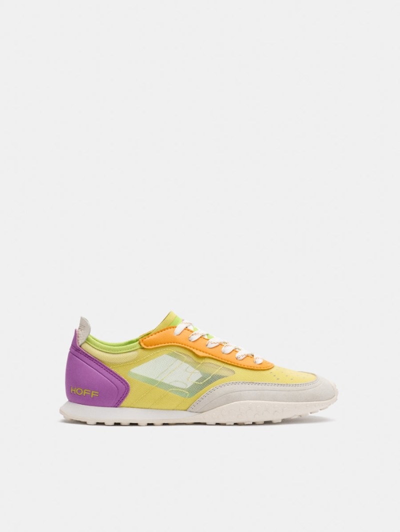 Women\'s HOFF Seagull Sneakers Yellow / Purple Philippines | F5R-2631