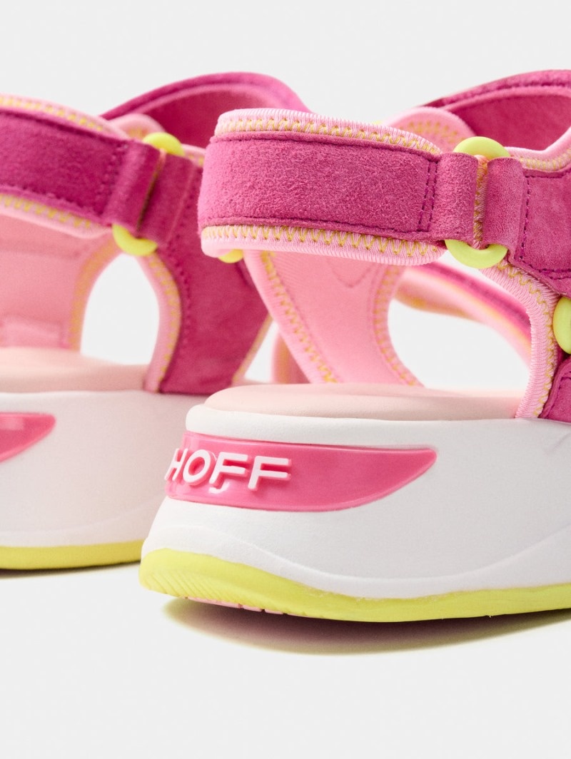 Women's HOFF Sport Akamaru Sandals Pink / Rose Philippines | U5K-3819