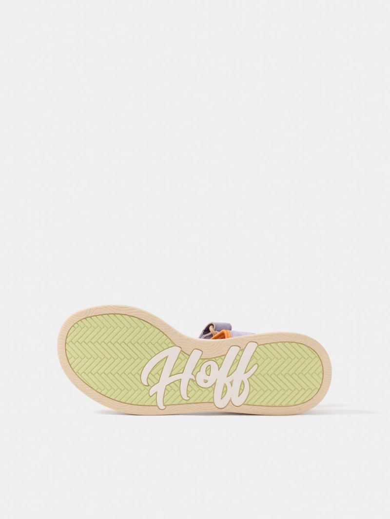 Women's HOFF Sport Sandals Silver / Orange Philippines | R9B-5558